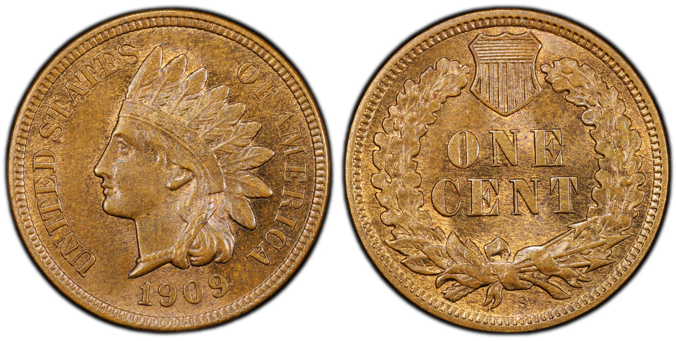 Certified examples of valuable pennies to look for in top grades